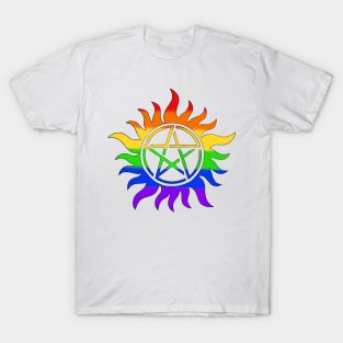 Rainbow Anti Possession Symbol T-Shirt